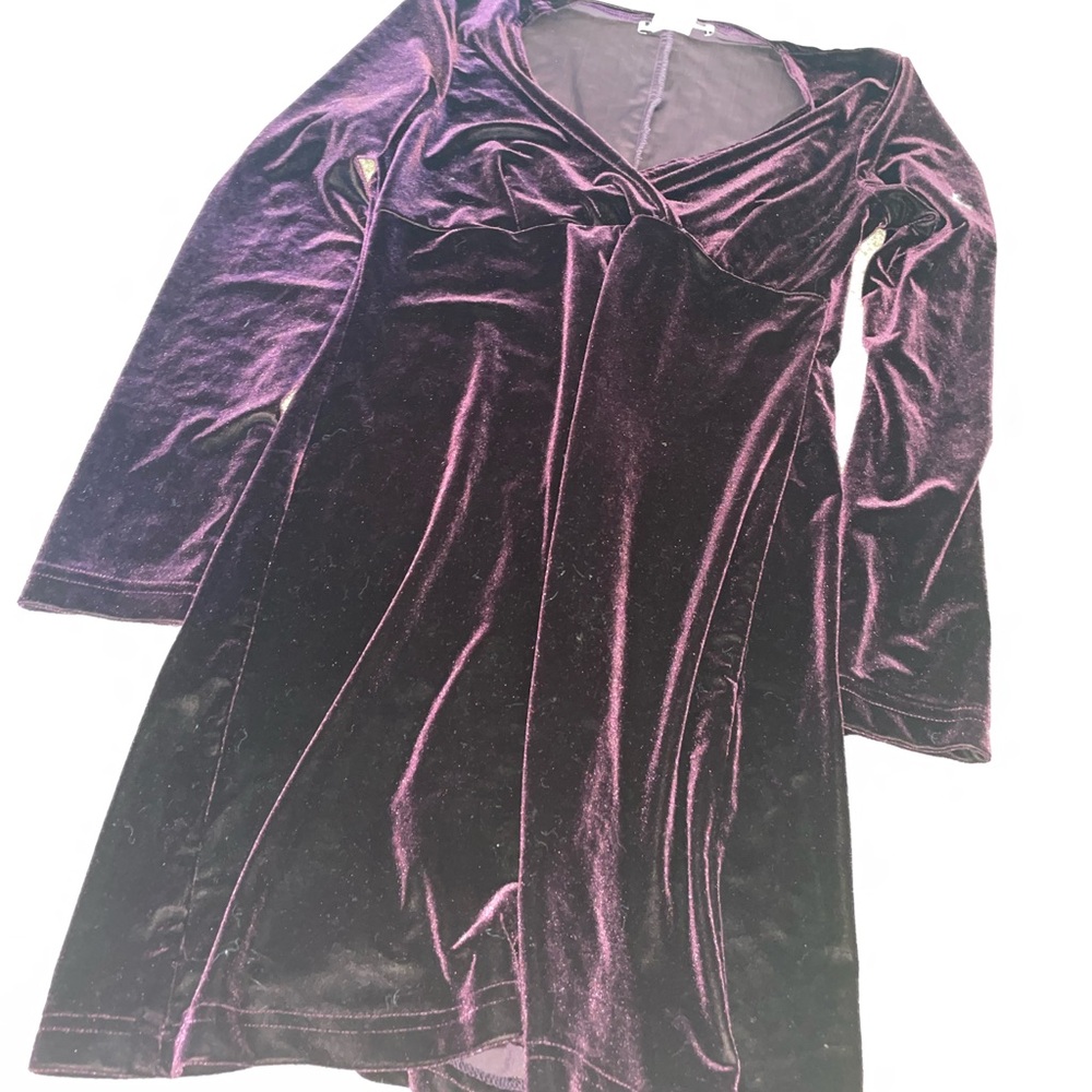 maurices velvet dress